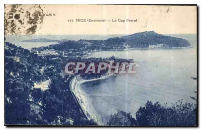 Nice (Arredores) — O Cabo Ferrat — Edição Civette Parisienne, n°127