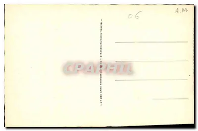 Menton — O Jardim Público e os Hotéis — B.E.F. n° 117 — Verso