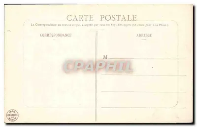 NANCY - Fontaine d'Amphitrite — Grand Café Glacier — Verso