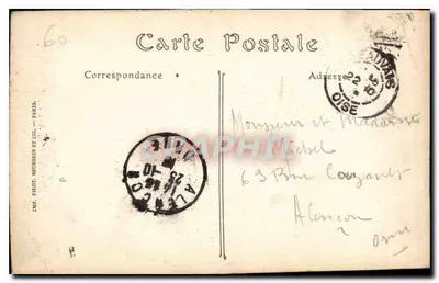 Katedra w Beauvais — monumentalny zegar — A.-L. Vérité, Inżynier, Konstruktor. ND. Fot. — Rewers