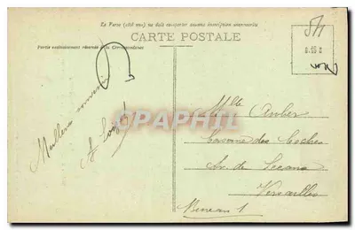PONT-À-MOULSON — O Sepulcro da Igreja de São Martinho — La Lorraine Illustrée, Livraria-Jornais, Rousselle — Verso