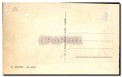 लेस लासेट्स — गूर्डॉन — प्रकाशक C.A.P. (47) पेरिस — पीछे