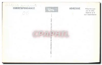 Théoule — Grotta Gardanne — wyd. LL. — Rewers