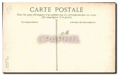 Nancy - Porte Desilles — wydawca A. V. & Cie, Paryż, nr 101r — Rewers