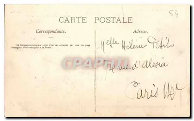 NANCY — La Porte-Neuve lub Porte Désilles, wejście na Rue de Metz (1785) — La Lorraine Illustrée nr 20 — Rewers