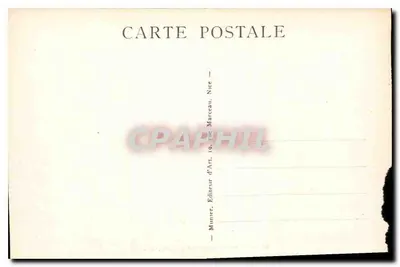 NICE — General View Taken from the Castle — Manier, Art Publisher, Nice — Back