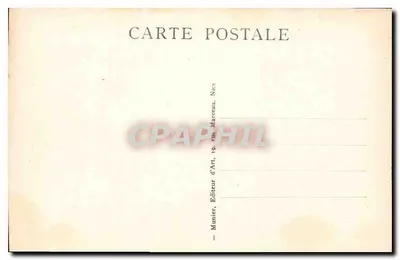 Nice — La Promenade degli Inglesi e la Jetée-Promenade — Munier, Editore d'Arte, Nice — Verso