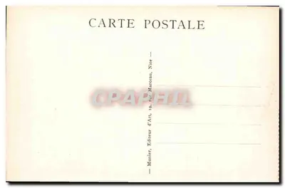NICE — Ogólny widok z zamku — La Côte d'Azur — Rewers
