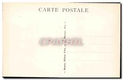 Niza — Interior del Puerto — Munier, editor en Niza — Reverso