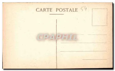 Pont-A-Mousson — A Abadia de Mousson — Cliché da Compagnie Aérienne Française — Verso