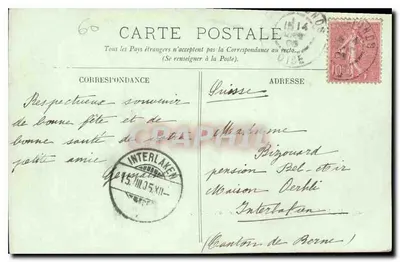 Pierrefonds — Zamek i Jezioro — LL. — nr 41 — Rewers