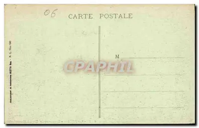 CANNES - Las (Wyspa Świętego Honorata) — Wydawnictwo Giletta nr 477 — Rewers