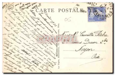 Antibes — Het fort Carré — Uitgaven d'Art Voyer, n°110 — Achterkant
