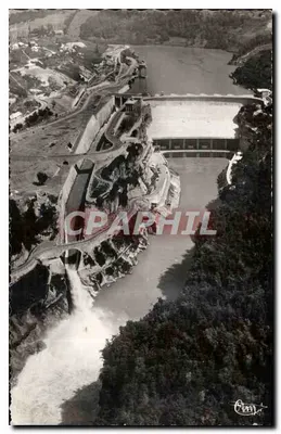 Barragem de Génissiat (Ain) — Vista aérea — Edição Génissiat, n° 158 bis