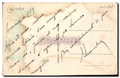 Formerie (Oise) — Praça Marechal-Foch — Imp. Paul Ha — Verso