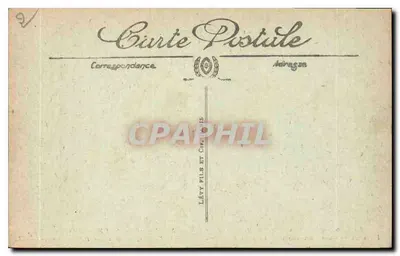Podpisania Traktatu Pokoju z Wielkiej Wojny — Galeria Szybkich, Versailles — LL — Rewers