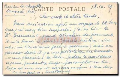 Wodospad Charabotte — Hauteville (Ain) — wydawca nieznany, n° 055 — Rewers