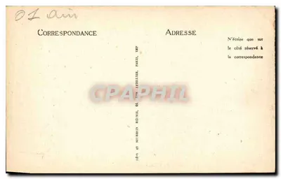 Bourg -- Kerk van Brou -- De Kapel — ND — Achterkant