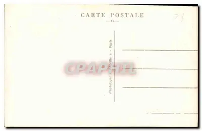 Maison-Laffitte — Zamek Maison i ogród w XVII wieku — A.C. 31 — Fototypia « L’Ébelle » - Paryż — Rewers