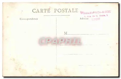 Retrato de uma jovem — editor William-Photo-Midget, Lyon — Verso