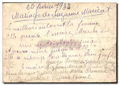 Gruppo di persone davanti a una casa — editore sconosciuto, numero di serie non visibile — Verso