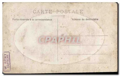 Retrato de um jovem — editor W. RÉMY CANTELEU — Verso