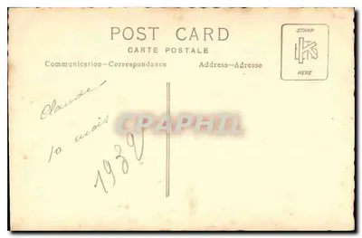 Lachende baby — 10 maanden — Studio D. Kirelly, Parijs — Achterkant