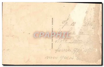 Lourdes - La aparición de la Santa Virgen a Bernadette Soubirous — Édition Photo Renault, n° 80 bis — Reverso