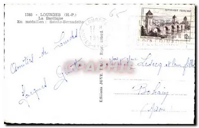 Lourdes — Bazylika i Święta Bernadetta — Wydawnictwo Lourdes — Rewers