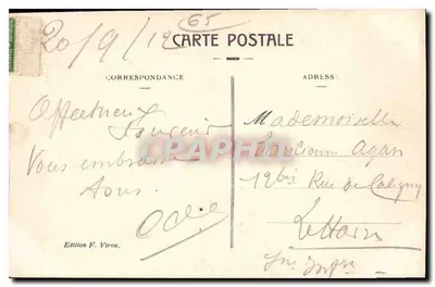 Lourdes - Widok panoramiczny — Wydawnictwo F. Viron, nr 22 — Rewers