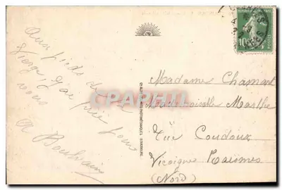 Lourdes - A Virgem da Esplanada — CAP, n° 170 — Verso