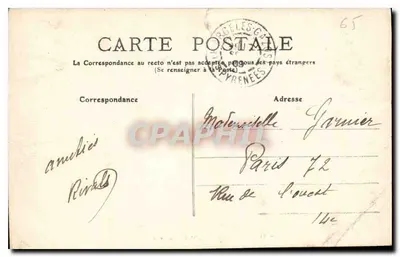 Argelès-Gazost — Hotel du Parc — Wydawca Les Pyrénées, nr 87 — Rewers