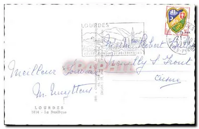 Lourdes — Bazylika i Kalwaryjusz — wydawca Cap — Rewers