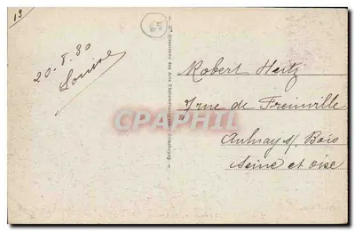 Cauterets - Wodospady Lutour — wydawca nieznany, n° 56 — Rewers