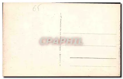 Bagnères-de-Bigorre - El Col du Tourmalet - Descenso hacia Barèges — Tarjeta postal antigua n°99 — Reverso