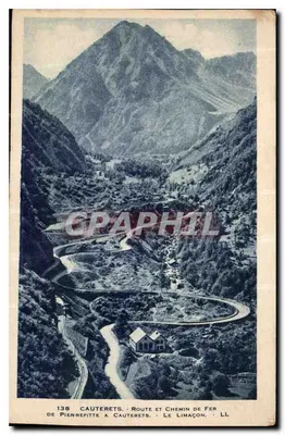 Cauterets - Route et Chemin de Fer de Pierrefitte à Cauterets - Le Limacon - LL