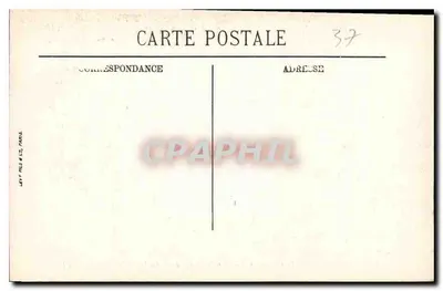 Chenonceaux — Zamek (zabytek) — Façada zachodnia — LL. — Rewers