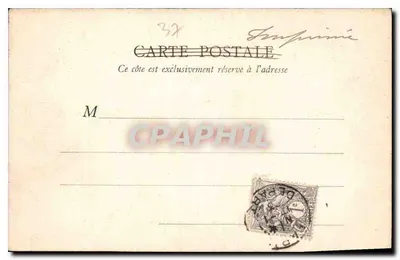 Tours — Most nad Loarą — B. F. Paris — Rewers