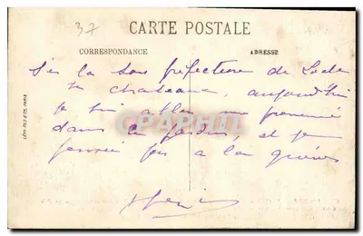 Loches — Il Castello Reale e la Collegiata di San Urs — MR. DUPUIS — Verso