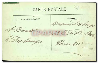 Tours — Plac Sztuki, Parki Rabelais i Descartes, Loira i Most Kamienno-Żelazny — LL, nr 81 — Rewers