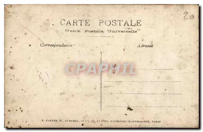 Twee jonge meisjes — studioportret — E. Faller (H. Aubanel, suc.), 42, rue du Paubourg Montmartre, Parijs — Achterkant