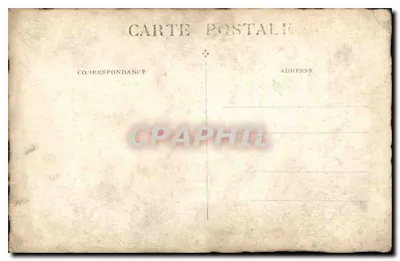 Retrato de uma mulher — estúdio — Carte postale Bilhete postal antigo — Verso
