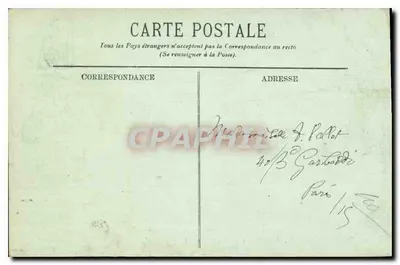 Fontainebleau — Het Paleis — L'Étang aux Carpes — LL. — Achterkant