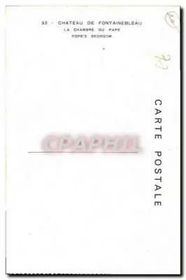 교황의 방 — 폰티네블로 성 캐스트 — 카르트 포스탈 n°32 — 뒷면