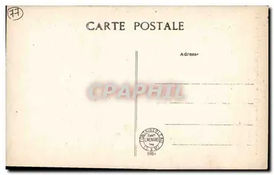 Palais de Fontainebleau — Le Berceau du Roi de Rome — Collection Artistique L.M. — Rewers
