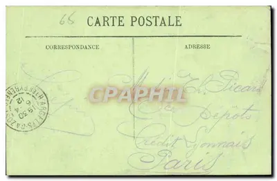 Okręgi Cauterets — Skoczek Cerisey — LL. n° 99 — Rewers