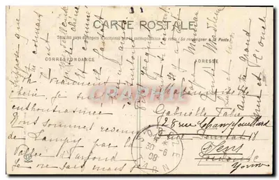 Riviera da Montanha — Vista do bosque — Editora: Christine Laische, Toulouse — Verso