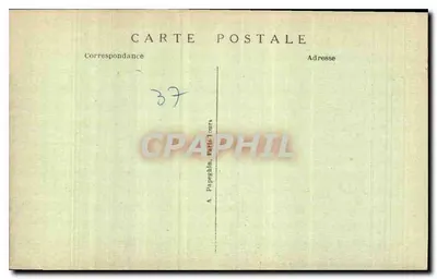 Chinon (Indre-et-Loire) — Il Ponte sulla Vienne e il Castello — A. P. — Verso