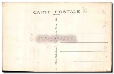 Tours (Loire-et-Loire) — Wewnętrzne wnętrze katedry św. Gatiana — Wydawnictwo Mallocheau, n°61 — Rewers