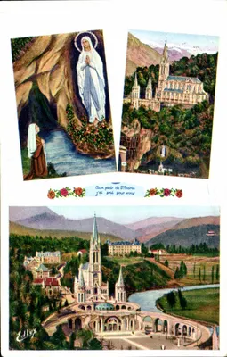 Lourdes — Aparecida da Virgem Maria e Basílica — Edição P. Ducet, Lourdes